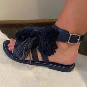 Twinset Fringe Sandals